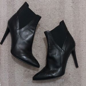 High heel ankle boots